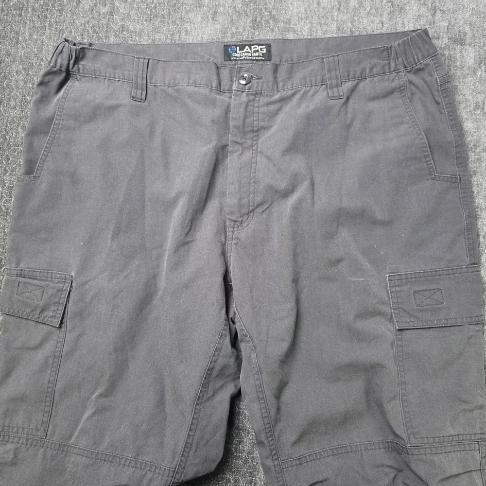 LAPG Pants Mens 42x34 Tactical Cargo Ripstop LA Police Gear BDU Charcoal Gray